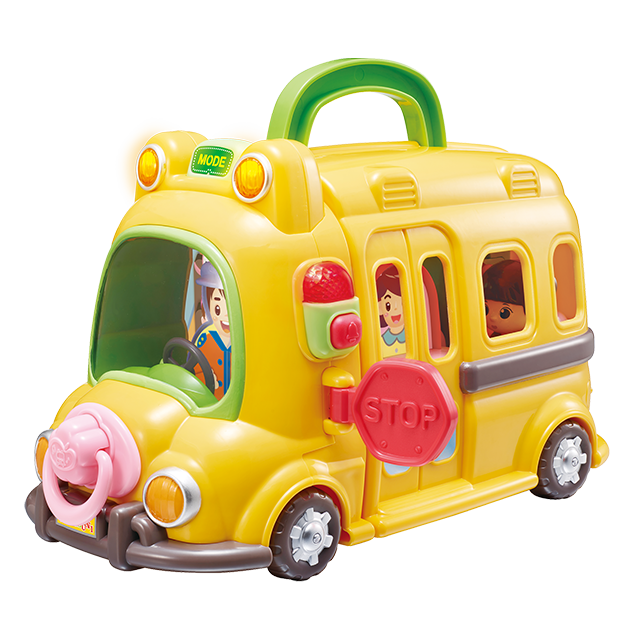 KONGSUNI School Bus Play Set Toy