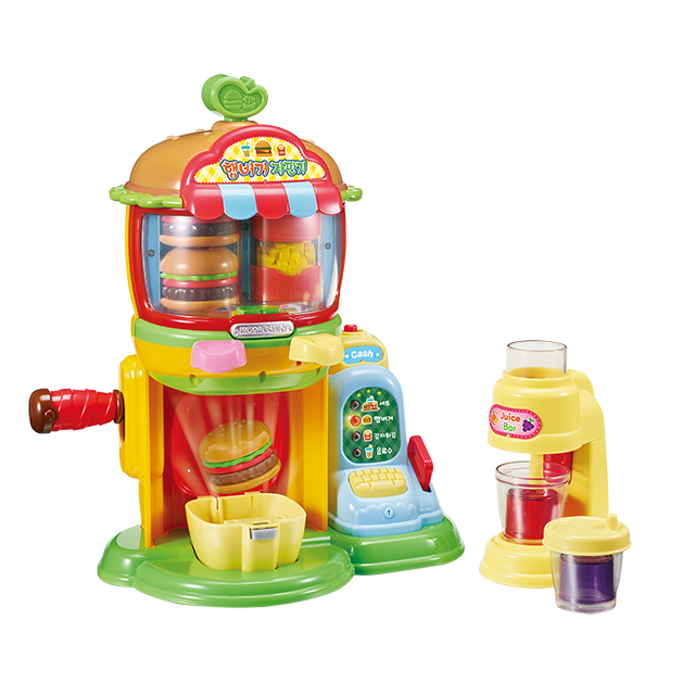 KONGSUNI Talking Hamburger Shop Playsets Toy