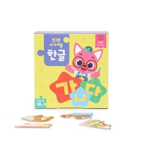 Pinkfong Baby Puzzles 14 Korean Words in total (Hangul)