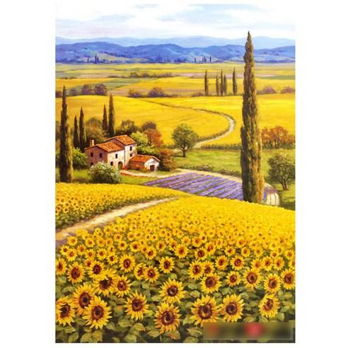 Puzzle Life "sunflower plain" Jigsaw Puzzles 1000 pieces