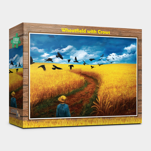 Puzzle Life "Wheatfield with Crows" Jigsaw Puzzles 1000 pieces