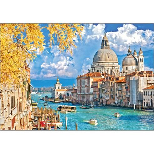 PuzzleKorea "Santa Maria Cathedral and Grand Canal in Venice" Jigsaw Puzzles 2000 pieces