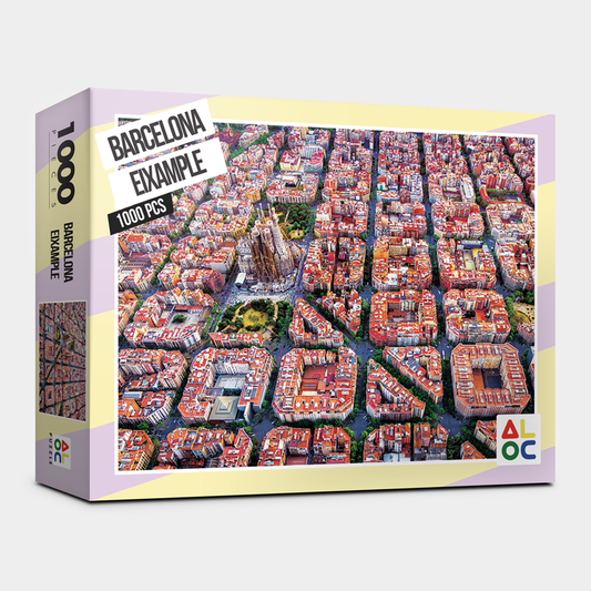 Puzzle Life ALOC Puzzle "Barcelona Eixample" Jigsaw Puzzles 1000 pieces