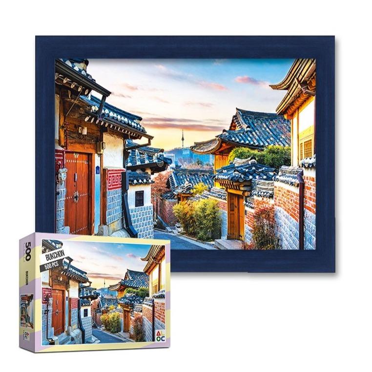 Puzzle Life ALOC Puzzle "Bukchon Hanok Village" Jigsaw Puzzles 500 pieces