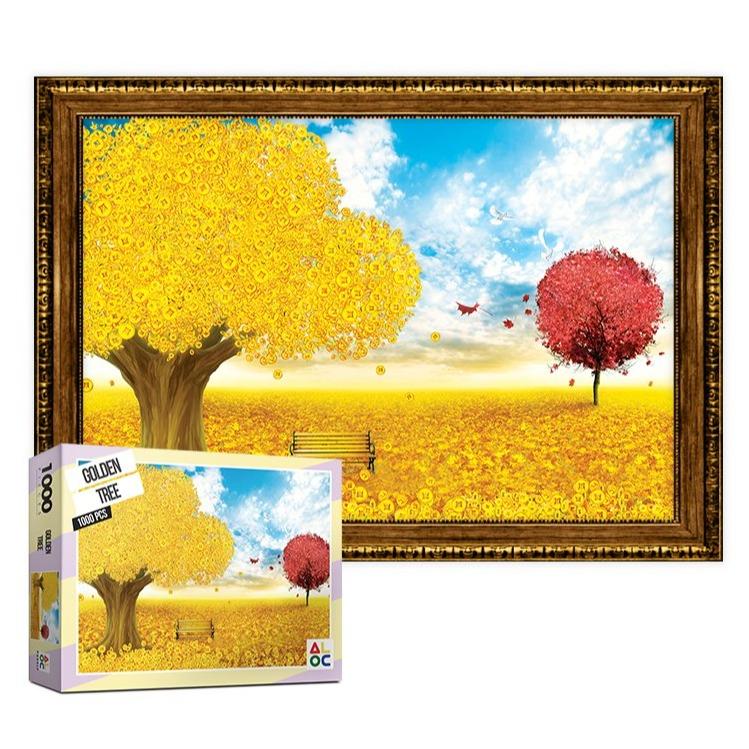 Puzzle Life ALOC Puzzle "Golden Tree" Jigsaw Puzzles 1000 pieces