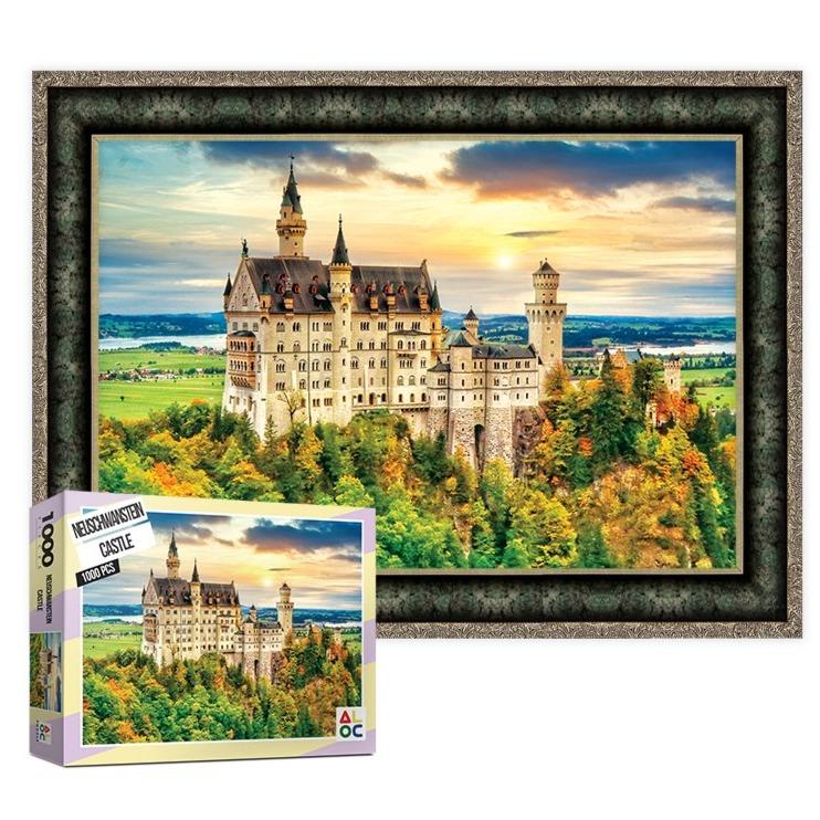 Puzzle Life ALOC Puzzle "Neuschwanstein Castle" Jigsaw Puzzles 1000 pieces