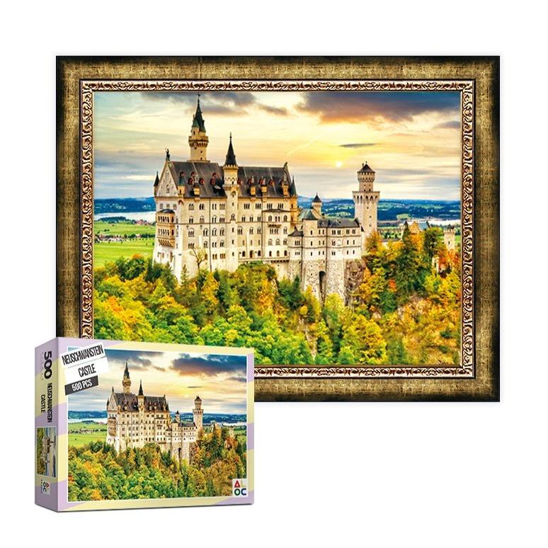 Puzzle Life ALOC Puzzle "Neuschwanstein Castle" Jigsaw Puzzles 500 pieces