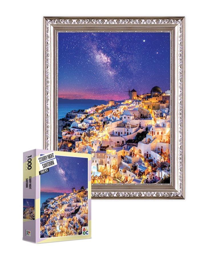 Puzzle Life ALOC Puzzle "Santorini at night" Jigsaw Puzzles 1000 pieces