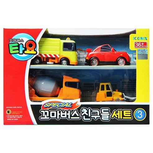 [Tayo the Little Bus] Special Edition NO.3 The Little Bus Friends Mini Car Set 4P