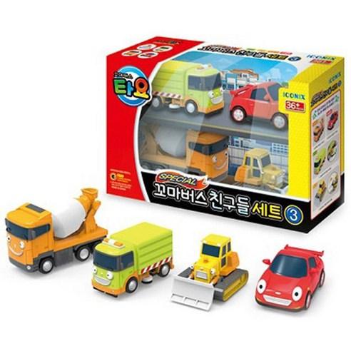 [Tayo the Little Bus] Special Edition NO.3 The Little Bus Friends Mini Car Set 4P