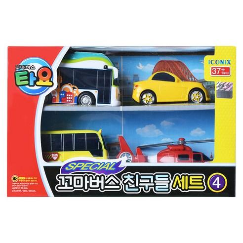 [Tayo the Little Bus] Special Edition NO.4 The Little Bus Friends Mini Car Set 4P