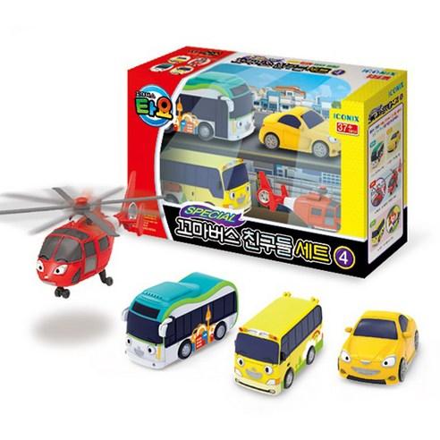 [Tayo the Little Bus] Special Edition NO.4 The Little Bus Friends Mini Car Set 4P