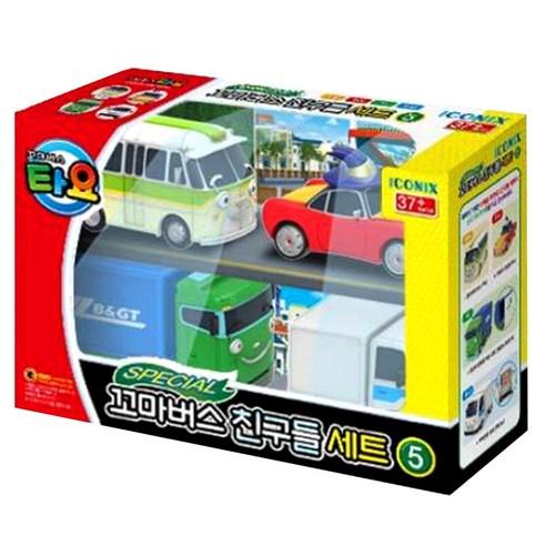 [Tayo the Little Bus] Special Edition NO.5 The Little Bus Friends Mini Car Set 4P