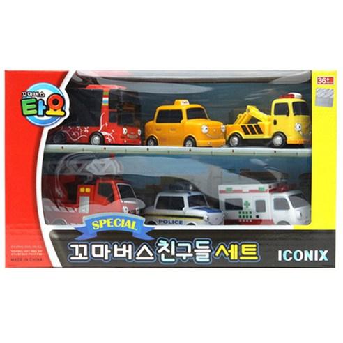 [Tayo the Little Bus] Special The Little Bus Friends Mini Vehicle Set 6P