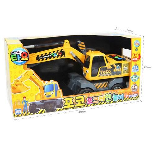 [Tayo the Little Bus] Tayo Friends Poco Poke Lane Play Heavy Equipment Toy Melody Sound Effect