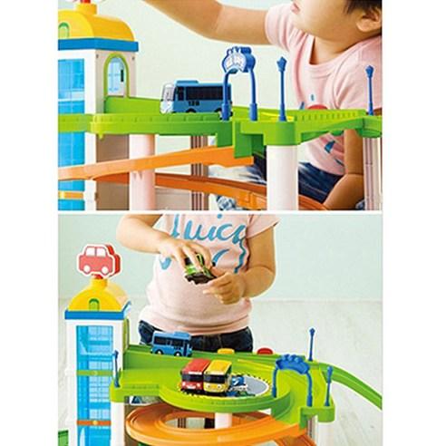 [Tayo the Little Bus] Tayo PARKING LOT PLAYSET ROUND & ROUND