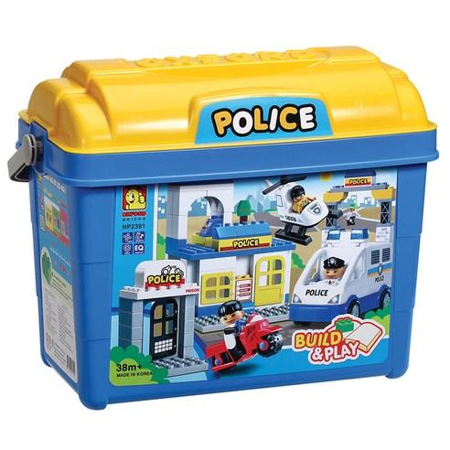 OXFORD #NP2391 POLICE Blocks Building Kit 154pcs