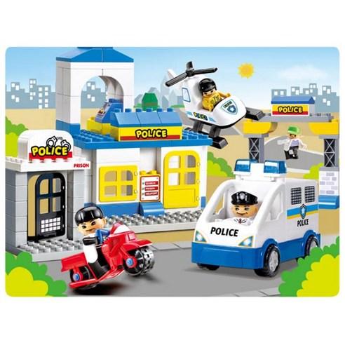 OXFORD #NP2391 POLICE Blocks Building Kit 154pcs