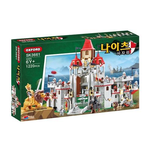 OXFORD #SK3661 Knights LION CASTLE Blocks Building Kit 1,220pcs