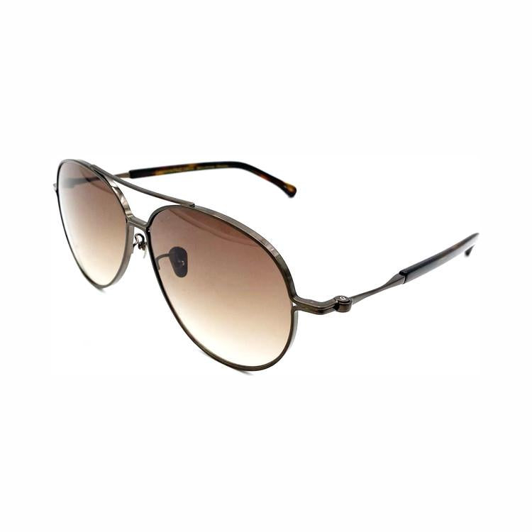 [Laurence Paul CANADA] Sunglasses MAXIMUM c.03 Titanium All Brown