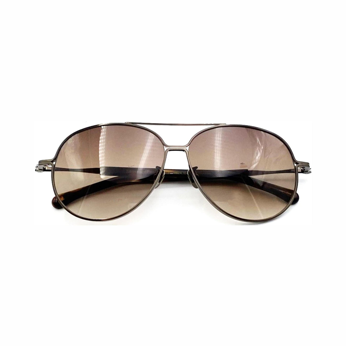 [Laurence Paul CANADA] Sunglasses MAXIMUM c.03 Titanium All Brown