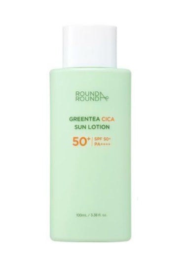 ROUND A'ROUND Green Tea Cica Sun Lotion 100ml